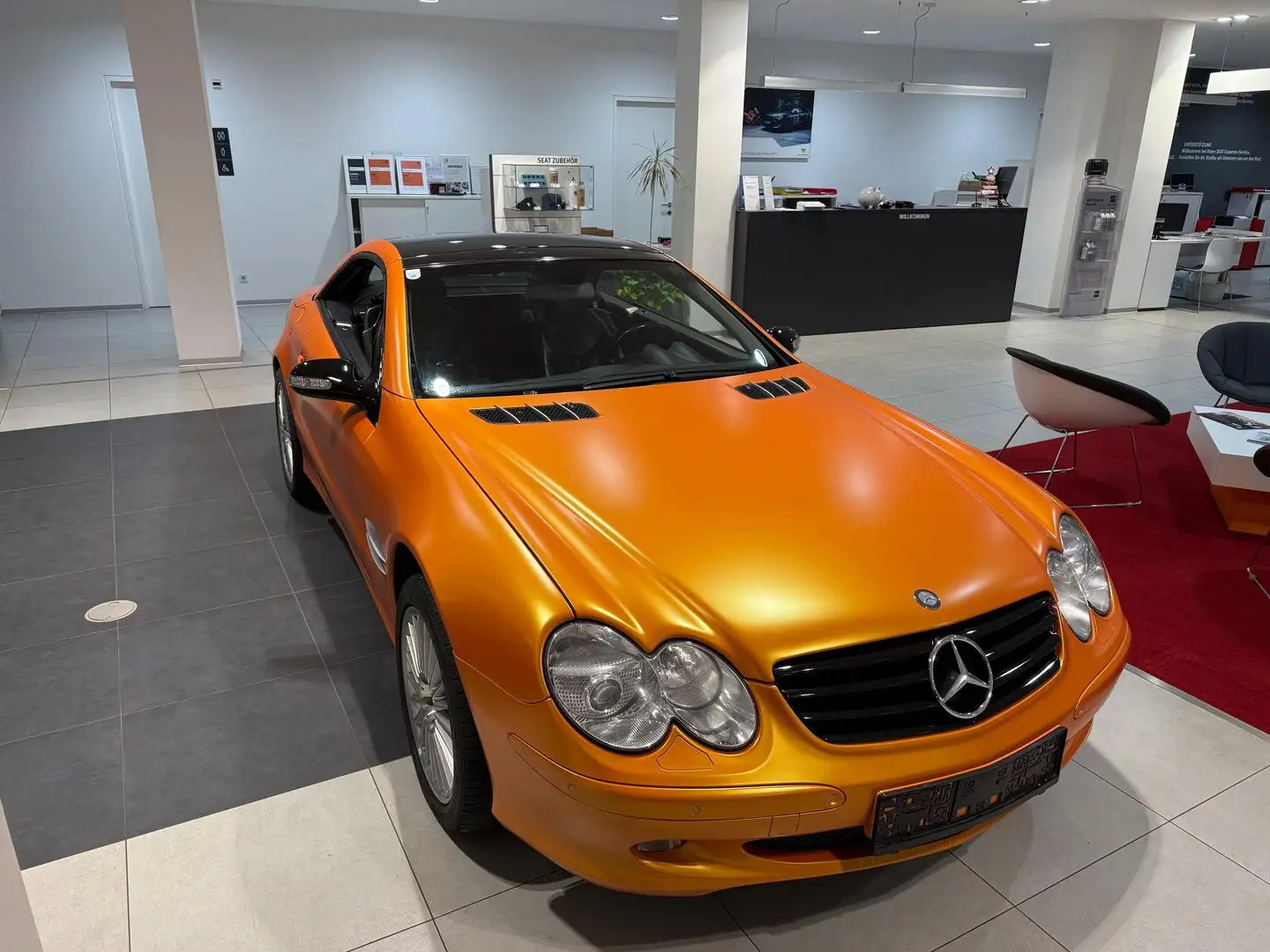 Mercedes-Benz SL 500 500 Roadster Aut. Orange - 2