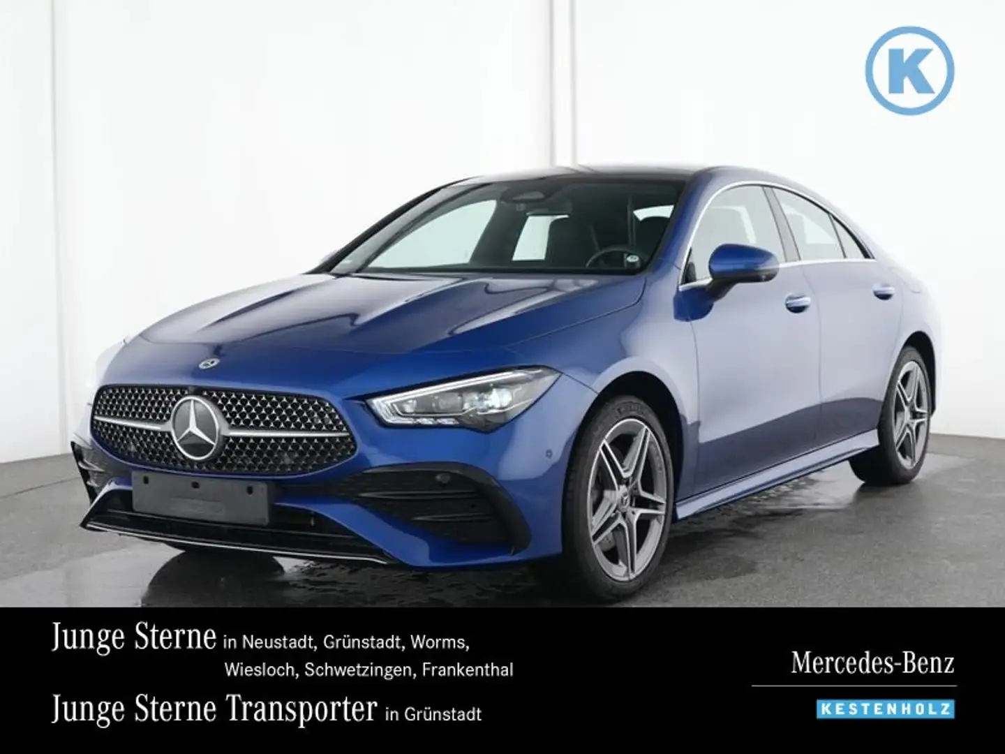 Mercedes-Benz CLA 250 CLA 250 e Coupé AMG+PANO+HUD+360+MLED+BURM+LEDER Azul - 1