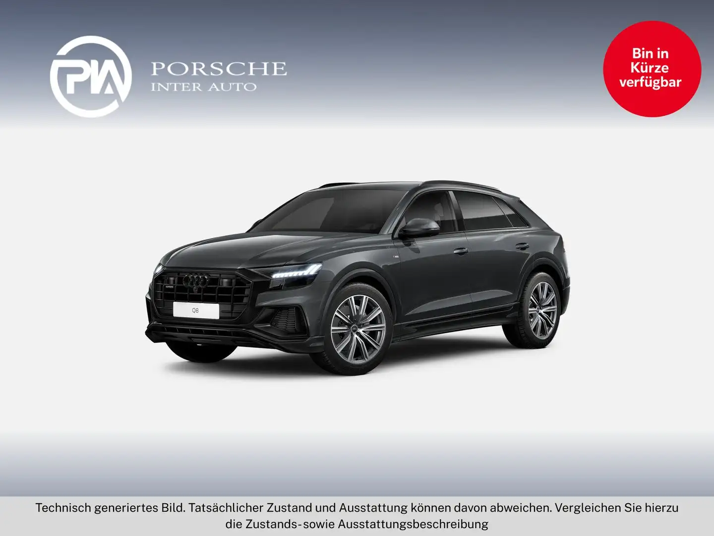 Audi Q8 50 TDI quattro Grau - 1