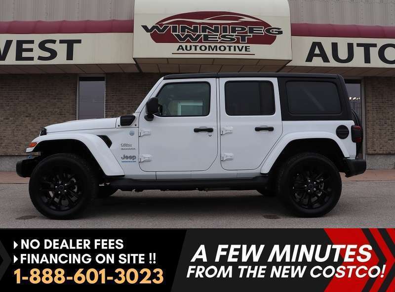 White 2024 Jeep Wrangler 4xe SUV / Crossover Four-Wheel Drive 8-Speed Automatic
