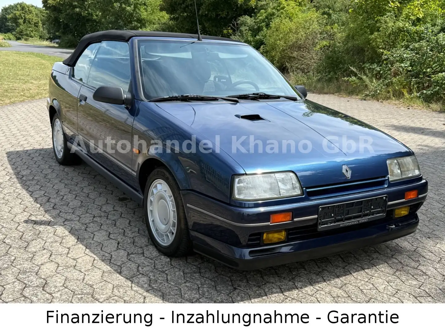 Renault R 19 Cabrio 1.HAND-TOP ZUSTAND-KARMANN Bleu - 1