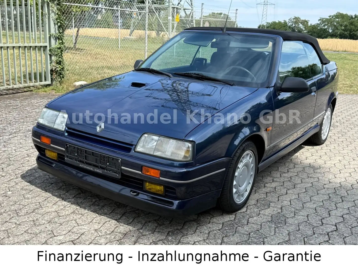 Renault R 19 Cabrio 1.HAND-TOP ZUSTAND-KARMANN Bleu - 2