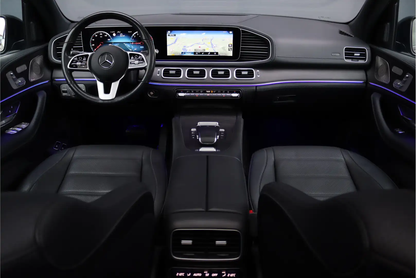Mercedes-Benz GLE 350 e 4-MATIC Premium+ AMG Line Aut9, Hybride, Luchtve Blauw - 2