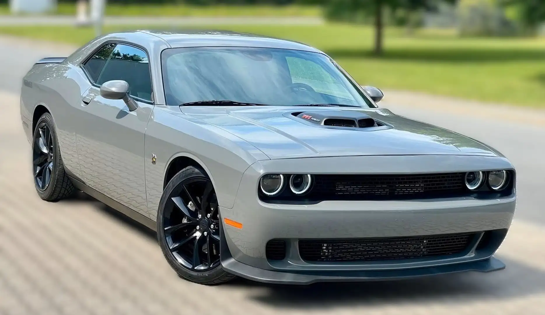 Dodge Challenger 6,4 L Schaltgetriebe Hemi Navi Xenon Grau - 1
