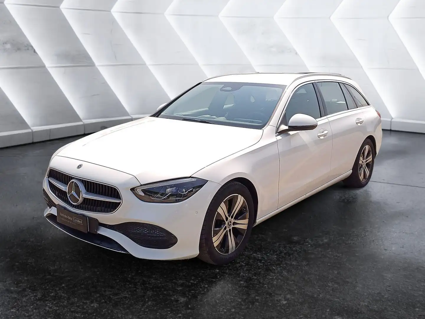 Mercedes-Benz C 200 C SW 200 d mhev Advanced auto Bianco - 1