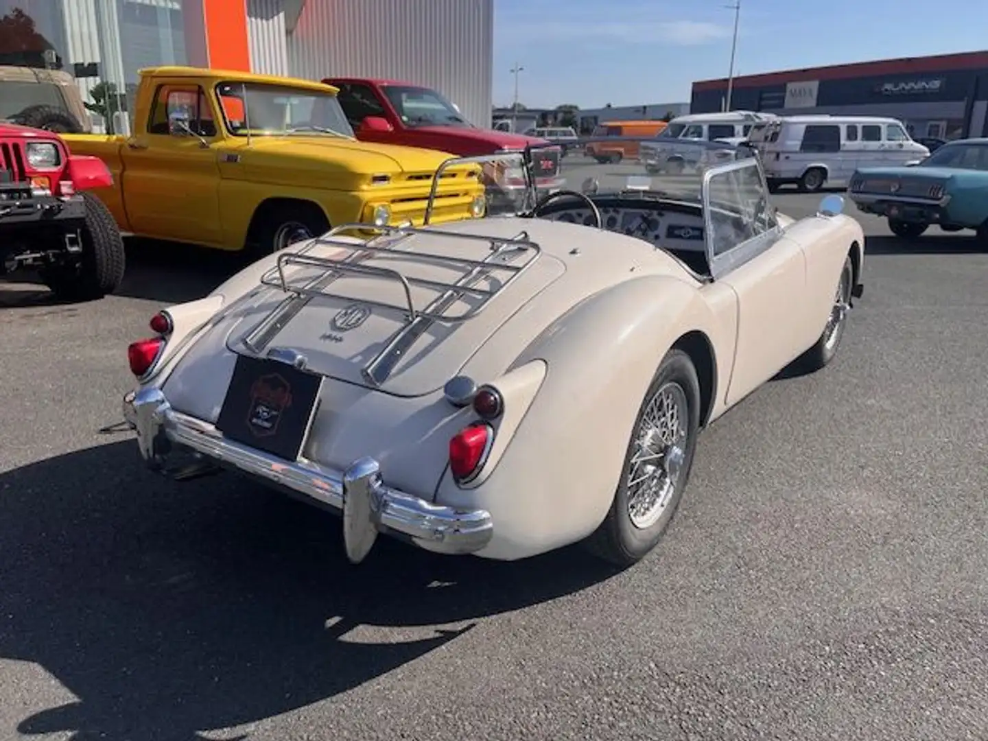 MG MGA 1600 blanche 1960 Blanc - 2