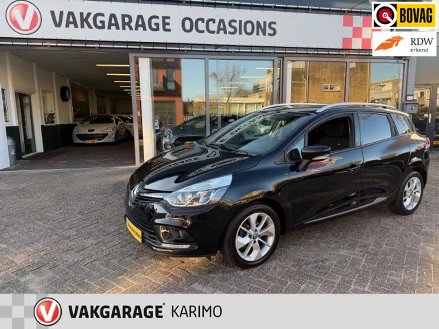 Renault Clio Estate 1.2 TCe Intens,Automaat,Navi,Airco Zwart - 1