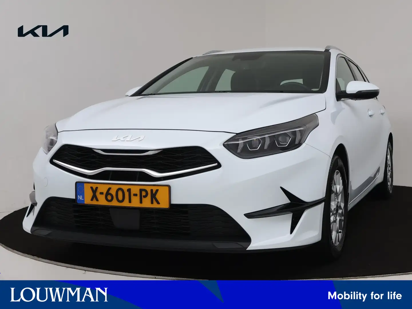 Kia Ceed SW / cee'd SW Sportswagon 1.0 Turbo 120pk DynamicLine | Lichtmet Blanco - 1