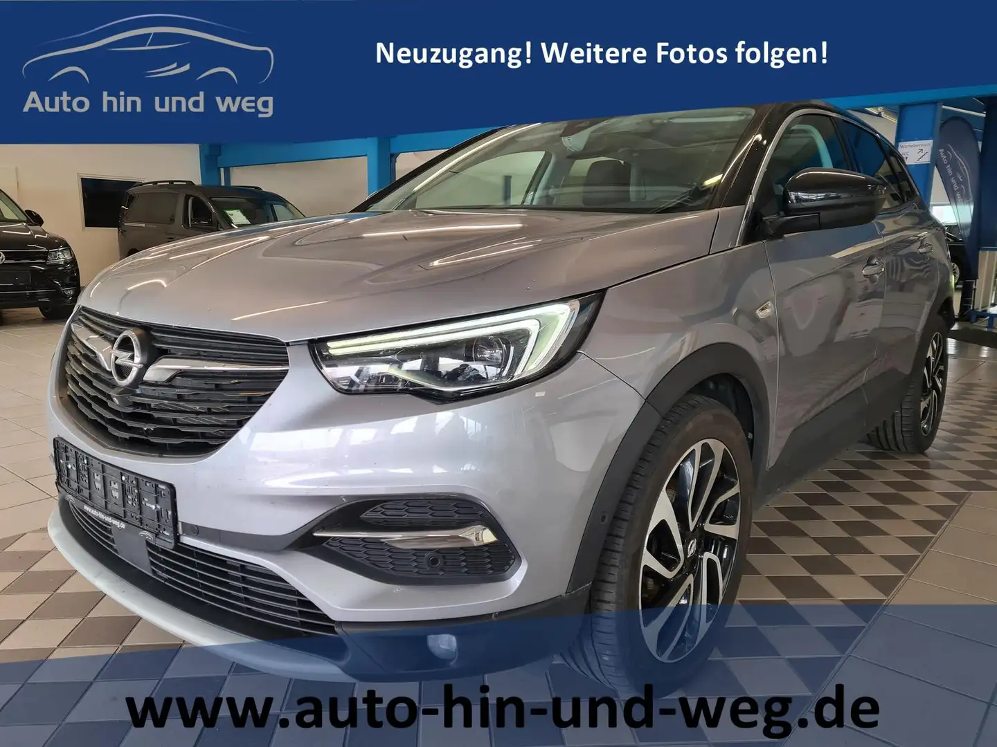 Opel Grandland X | NAVI | LED | AHK | ACC | PANO Silber - 1