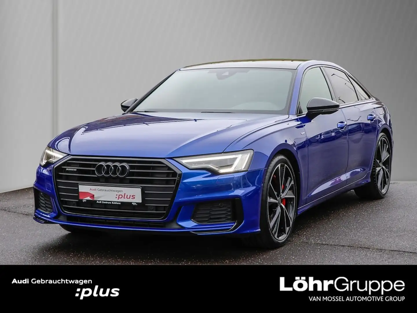 Audi A6 Limousine 55 TFSIe S line Panorama Kamera B&O Blau - 1