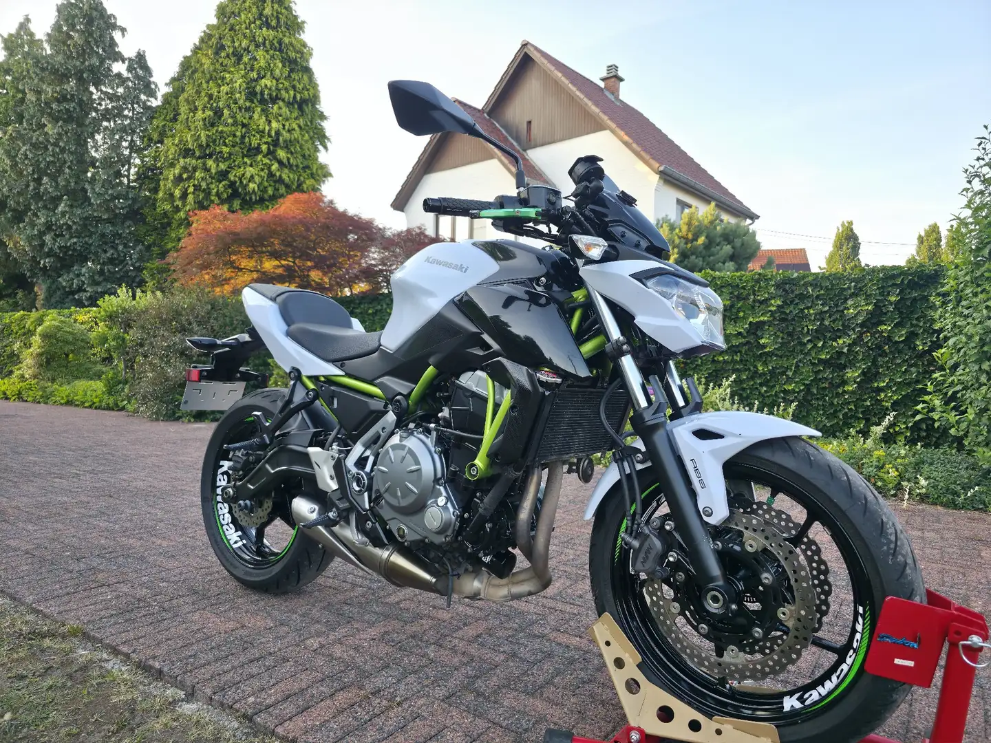 Kawasaki Z 650 ABS - 35Kw - 2017 - Gekeurd! bijela - 2