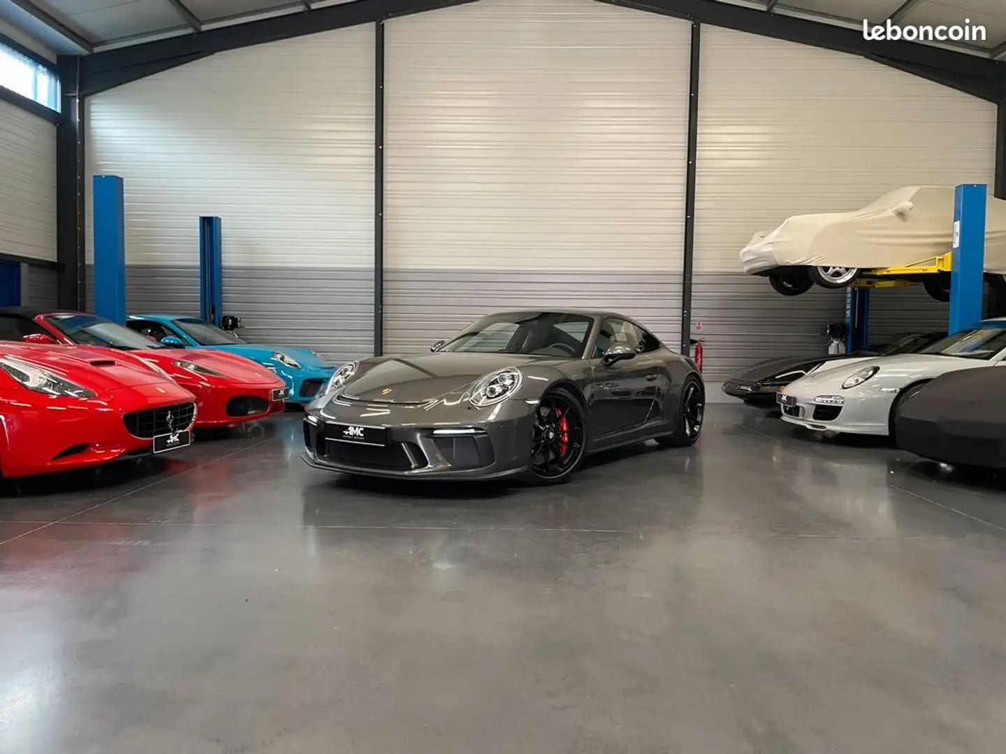 Porsche 991 991.2 GT3 Touring 500cv Entretien à jour Pack Chro Gris - 1