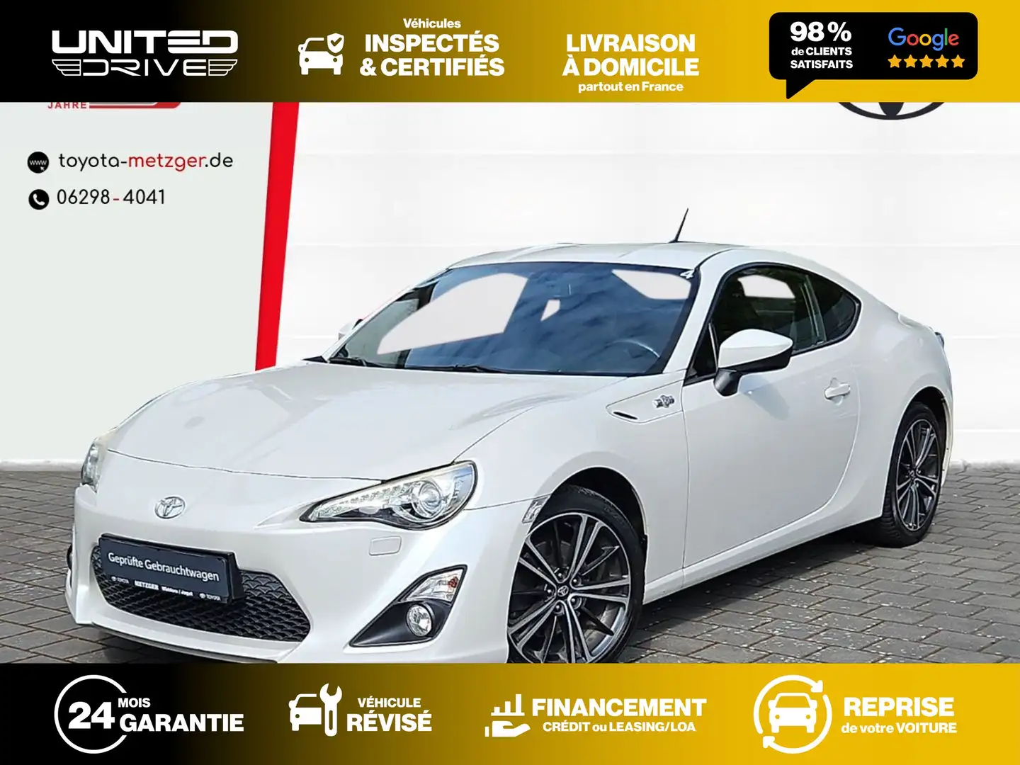 Toyota GT86 2.0L Coupé 200CV Weiß - 1