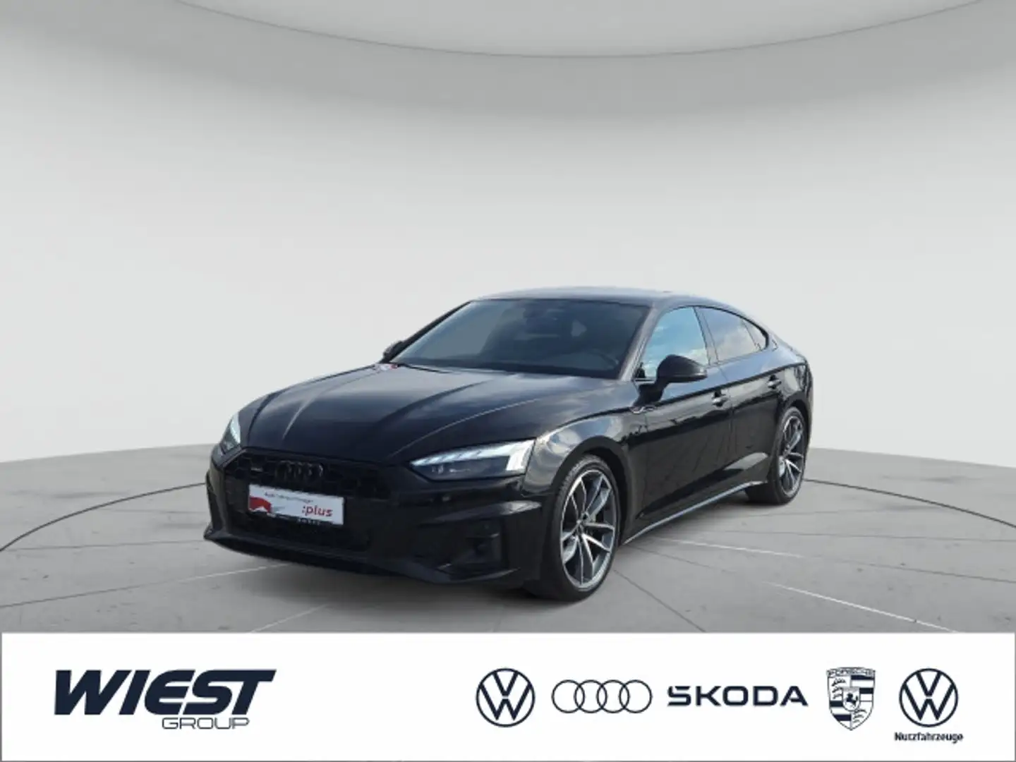 Audi A5 S line 40 TDI qu. S tr., MATRIX/KAM Schwarz - 1