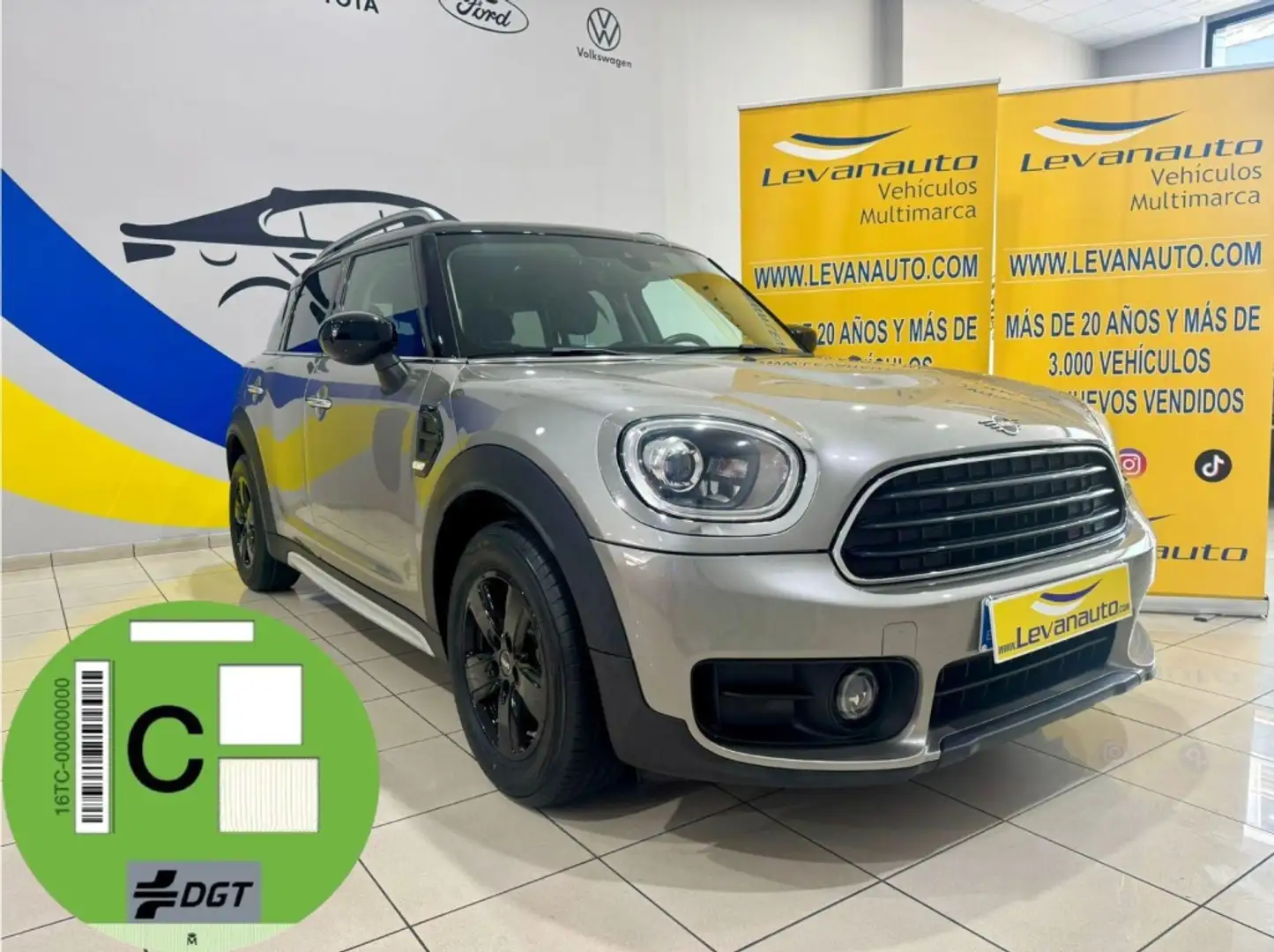 MINI Cooper Countryman D AUT. Gris - 1
