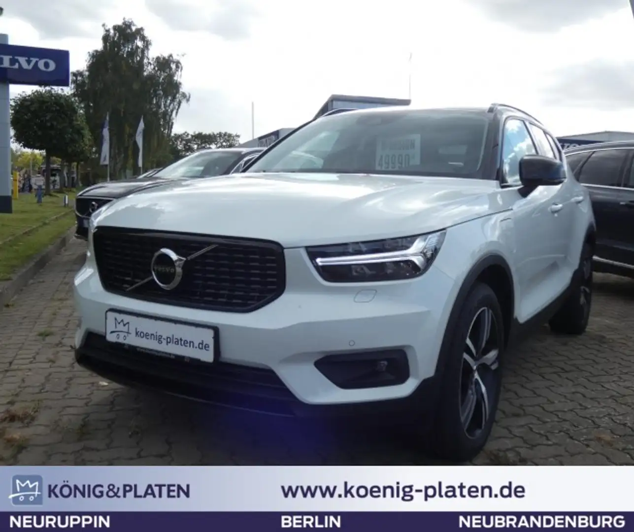 Volvo XC40 T5 TwinEng 2WD R-Design Expr. Recharge (6d) Klima Weiß - 1