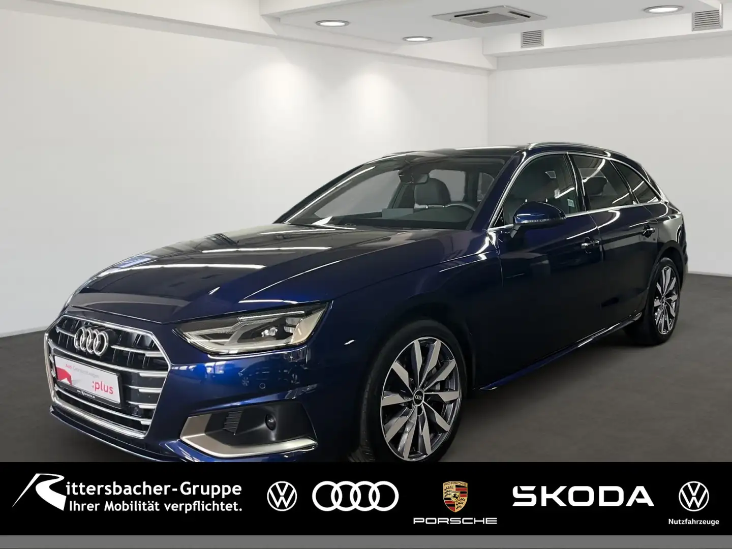 Audi A4 40 TDI advanced Stadt+Tour Paket Blau - 1