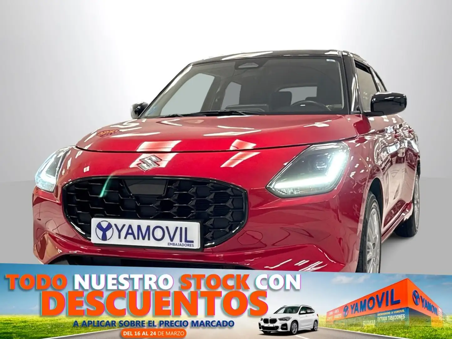 Suzuki Swift 1.2 Mild Hybrid S1 Rojo - 1