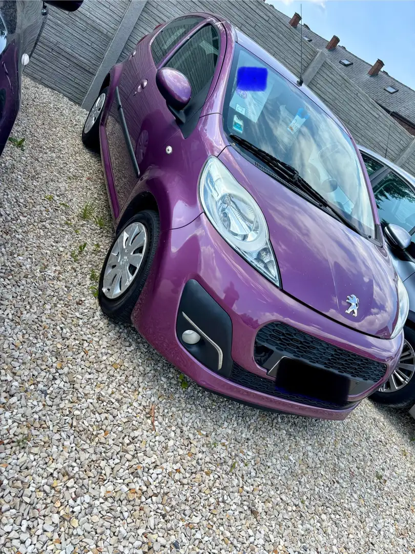 Peugeot 107 107 1.0i Active Paars - 1