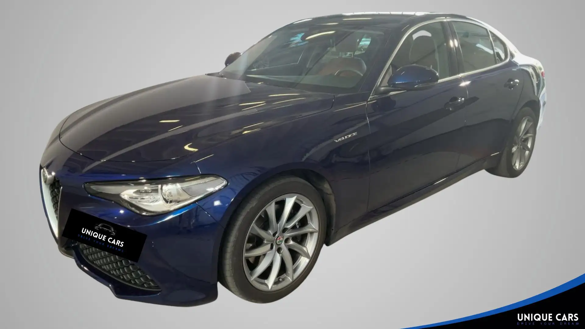 Alfa Romeo Giulia Giulia 2.2 t Veloce Q4 210cv awd auto Bleu - 1