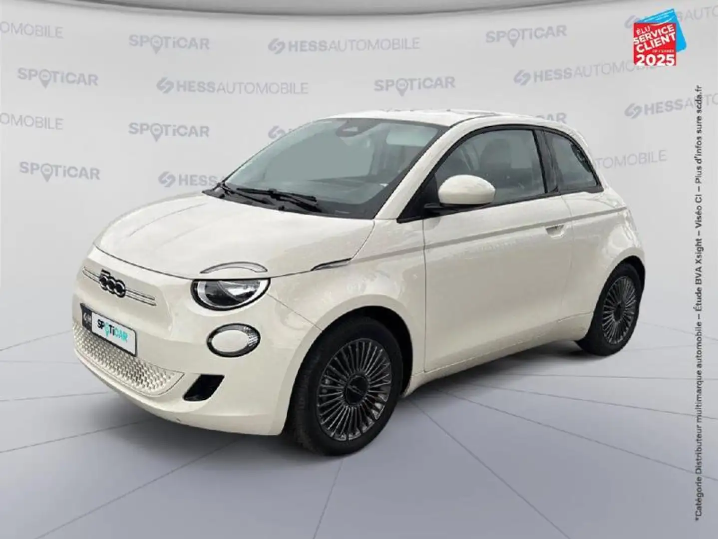 Fiat 500e e 118ch Icône Blanc - 1