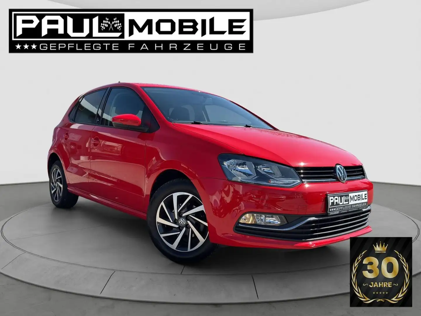 Volkswagen Polo Sound Navi Sitzheizung 5-trg. Parkhilfe v+h Rojo - 1