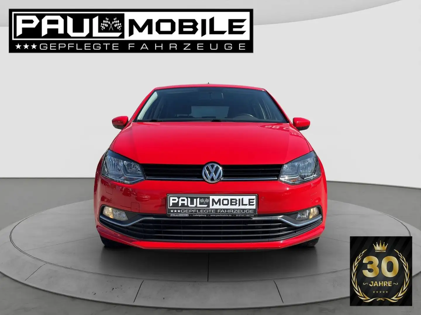 Volkswagen Polo Sound Navi Sitzheizung 5-trg. Parkhilfe v+h Rojo - 2