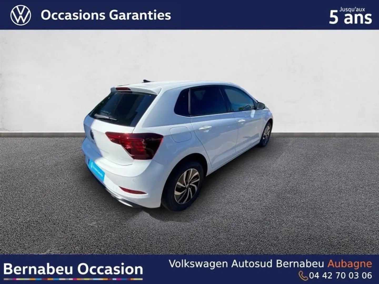 Volkswagen Polo 1.0 TSI 95ch VW Edition Blanc - 2