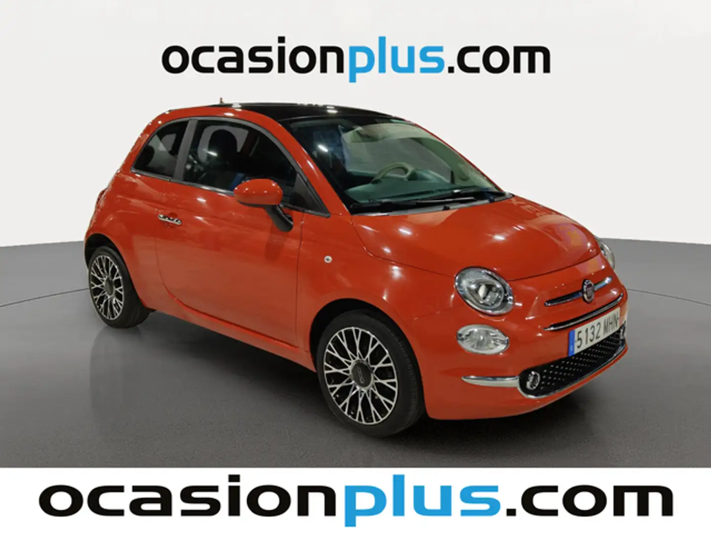 Fiat 500 1.0 Hybrid Dolcevita 52kW Naranja - 2