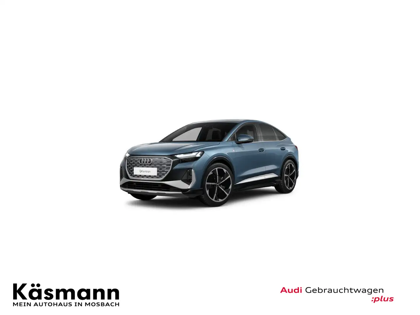 Audi Q4 e-tron Q4 Sportback 50 e-tron qu 2xS line MATRIX PANO Blau - 2