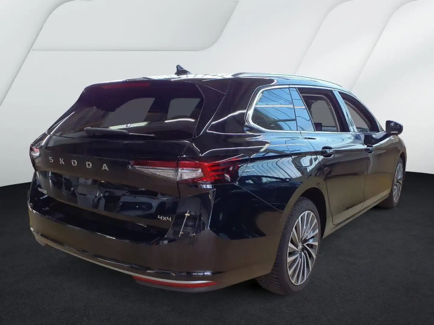 Skoda Superb 4x4 L&K 2.0 TDI AHK Pano HUD PDC Navi DAB Sitzh Schwarz - 2