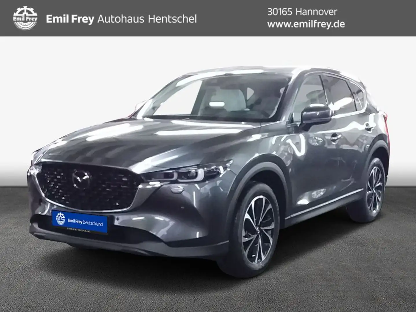 Mazda CX-5 e-SKYACTIV-G 194 AWD Aut. Exclusive-Line Grau - 1