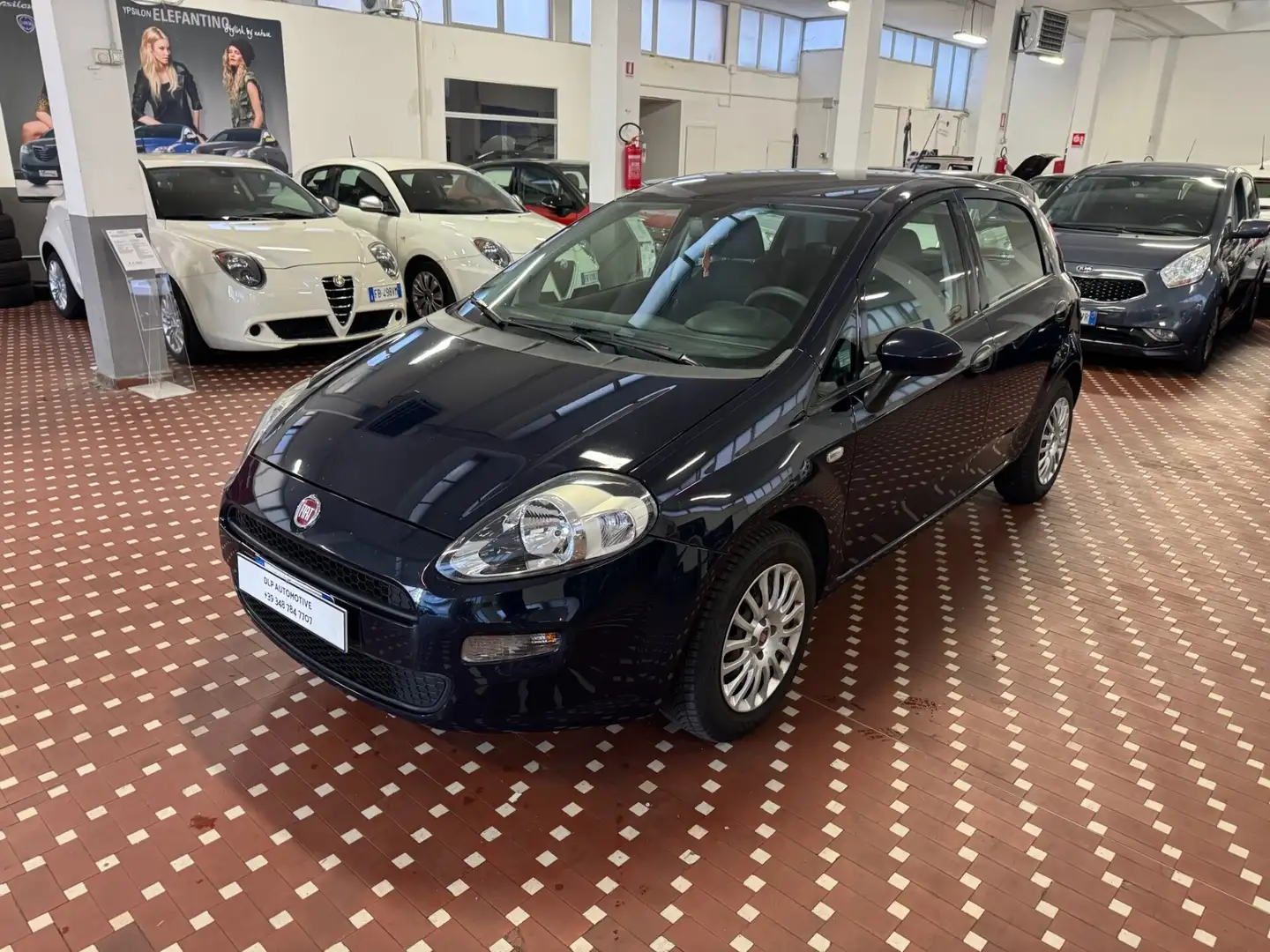 Fiat Punto 1.2 8V 5 porte Street Blauw - 1