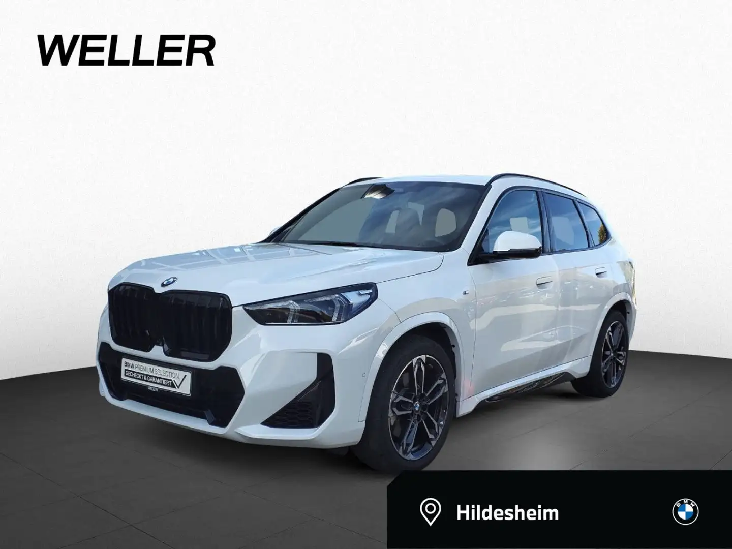 BMW X1 xD23i M SPORT AdLED Pano DrAssPr 360° H/K AHK Weiß - 1