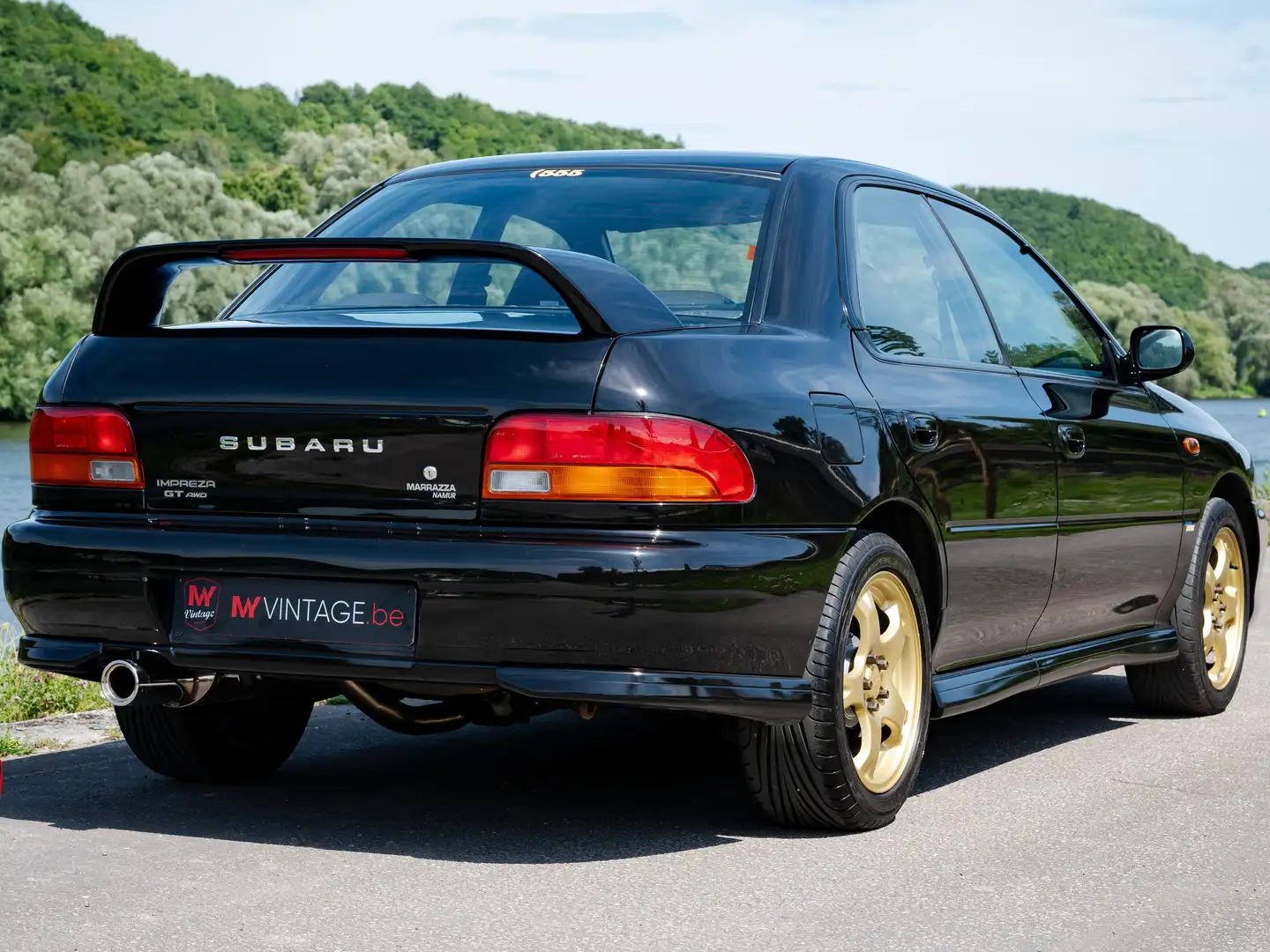 Subaru Impreza 2.0 Turbo GT A/B ABS AWD Noir - 2