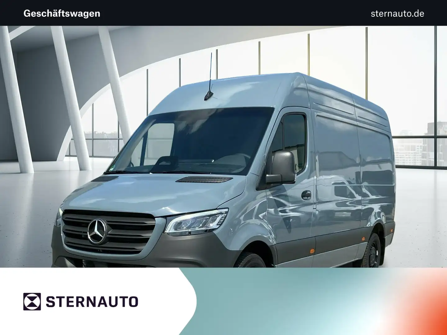 Mercedes-Benz Sprinter Sprinter 317 CDI Hochdach AHK/LED/Autom./MOPF  Pro Blau - 1
