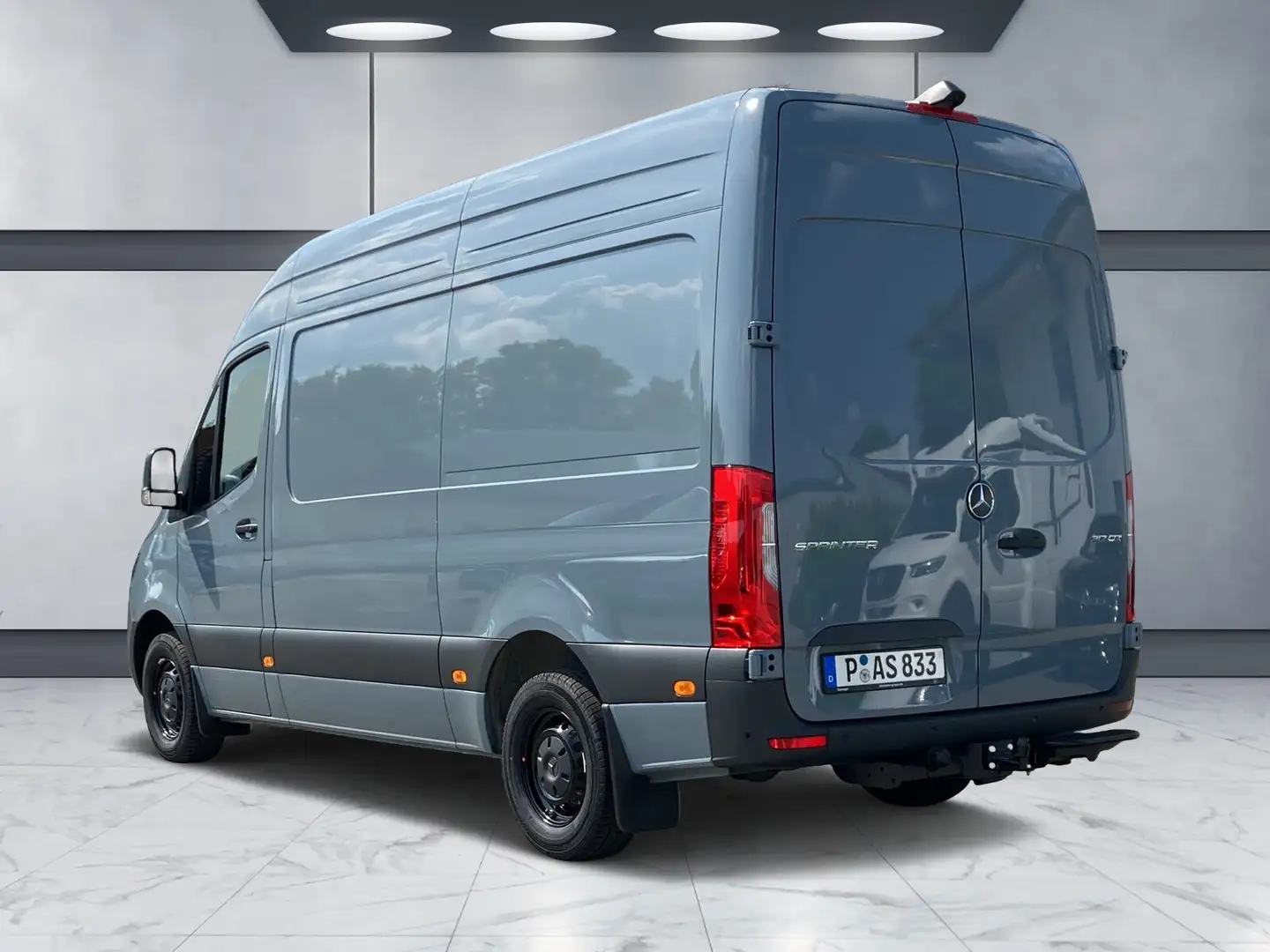 Mercedes-Benz Sprinter Sprinter 317 CDI Hochdach AHK/LED/Autom./MOPF  Pro Blau - 2