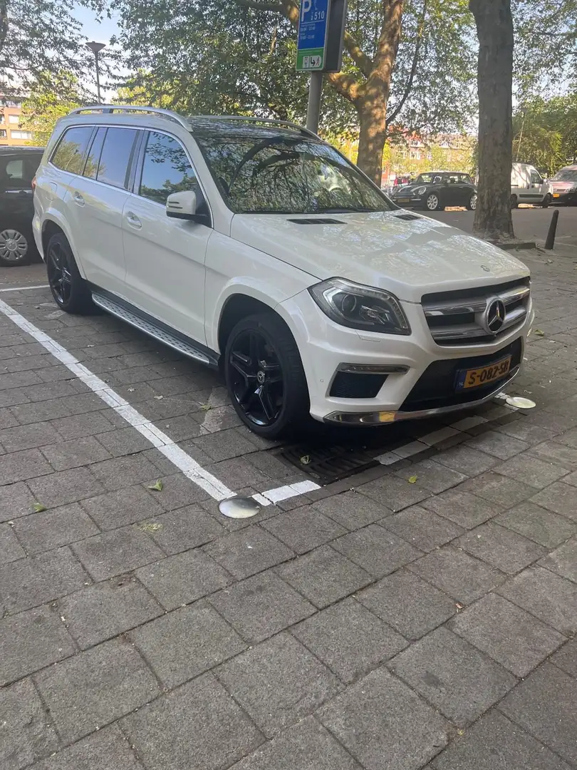 Mercedes-Benz GL 500 4-Matic AMG pakket full optie 7persoons TV Wit - 1