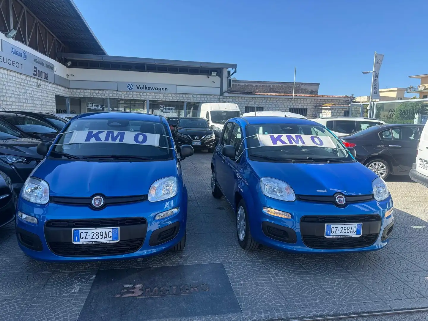 Fiat Panda Panda 1.0 firefly hybrid s Blauw - 2