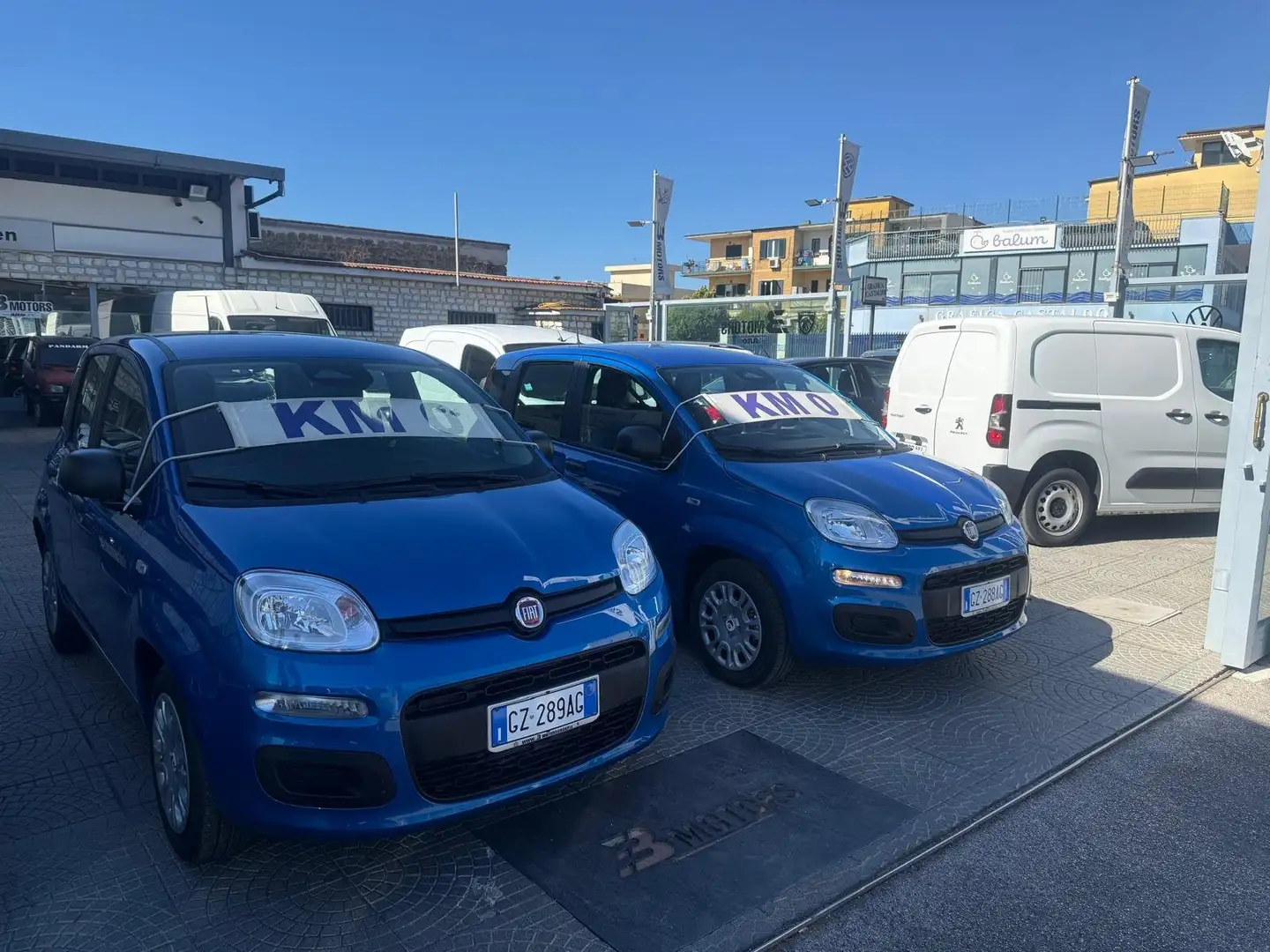 Fiat Panda Panda 1.0 firefly hybrid s Blauw - 1