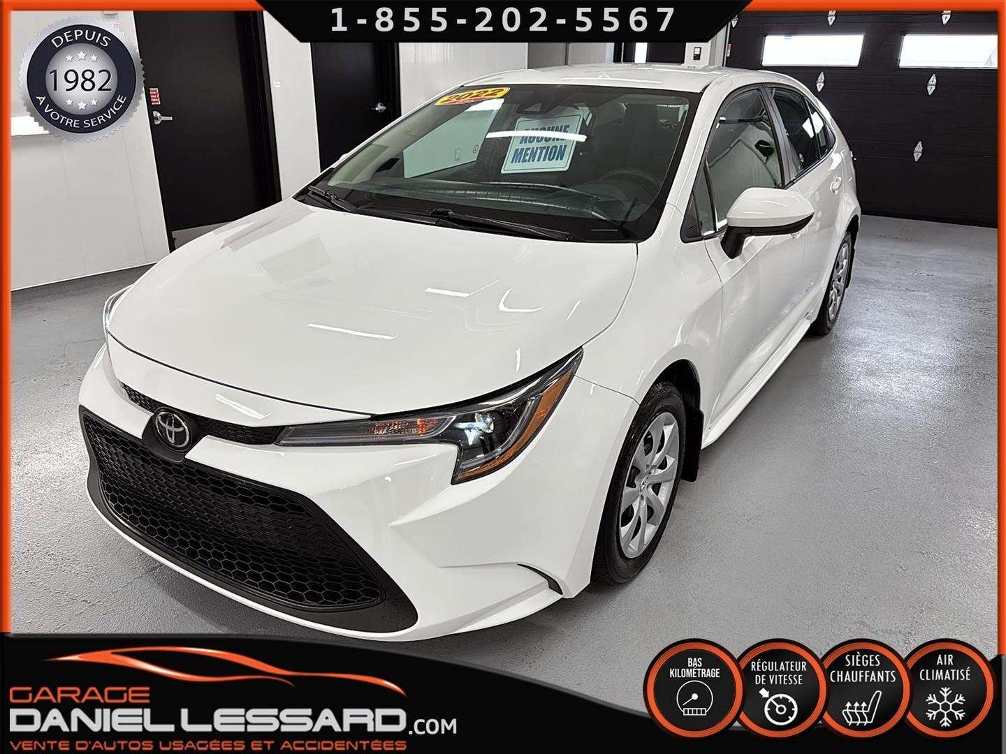 2022 Toyota Corolla LE, BAS KM * PAS VGA * BANC AV CHAUFFANT, CAMERA — снимка 1