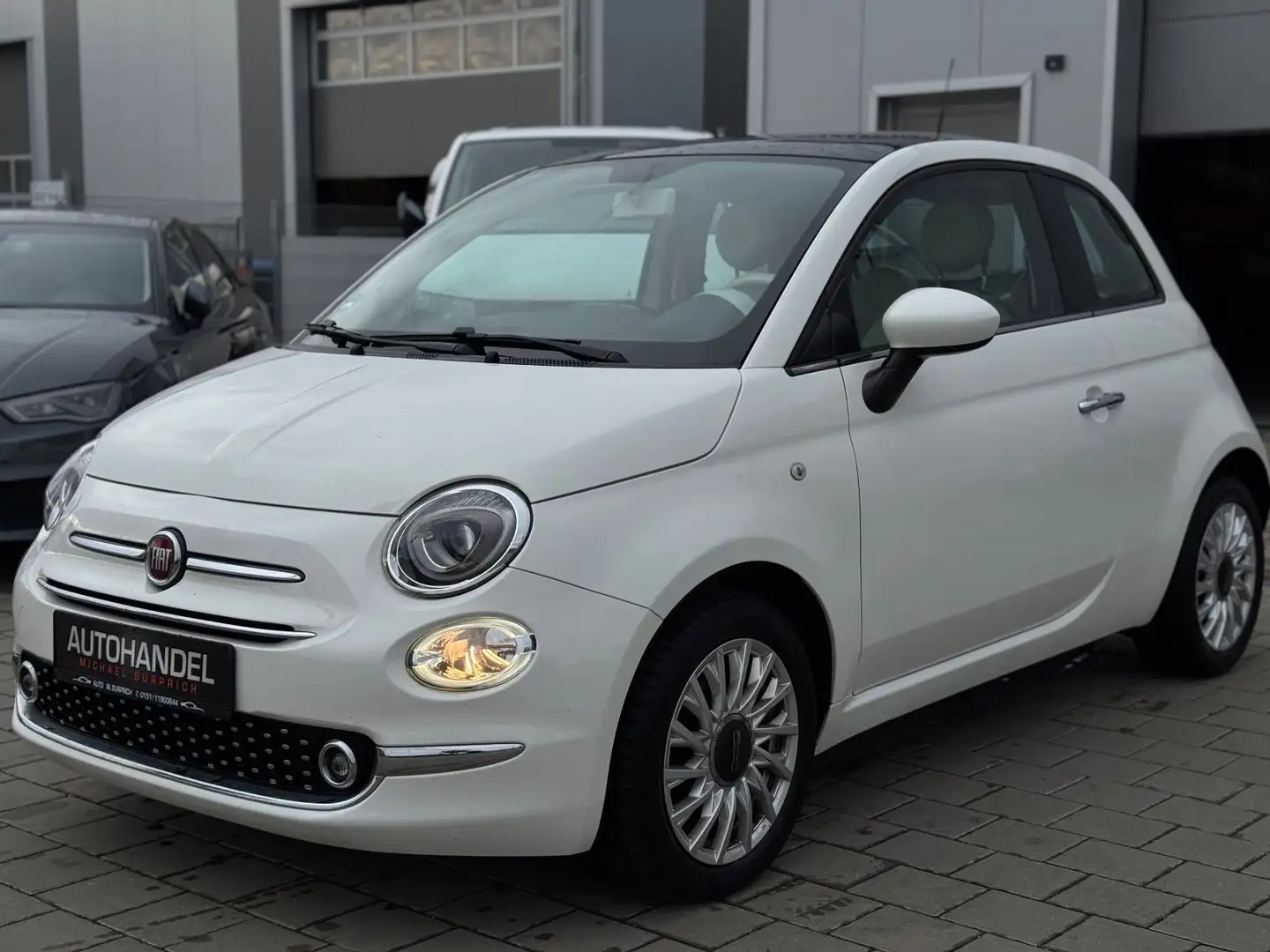 Fiat 500 /PANO/PDC/NAVI/KLIMA Weiß - 1