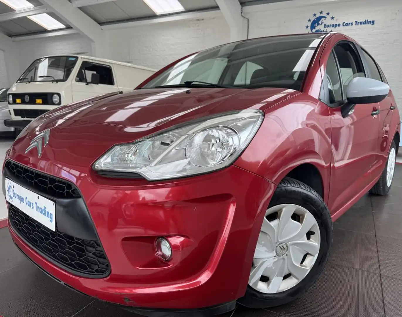 Citroen C3 1.4 E-HDI 68 CH 1ÈRE MAIN GAR 12M Czerwony - 1