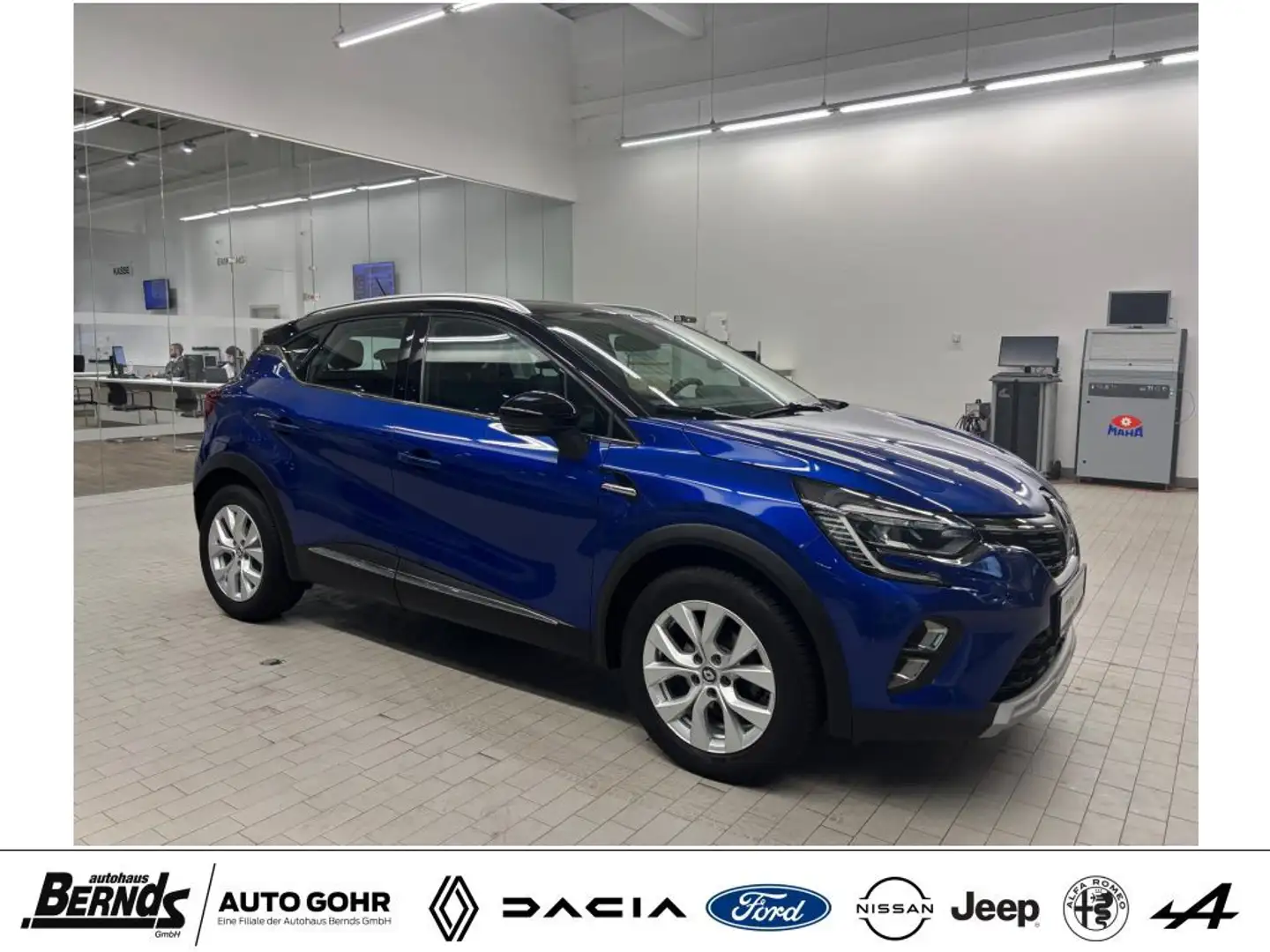 Renault Captur TCe 130 GPF INTENS NAVI AUTOMATIK SHZ Blau - 2