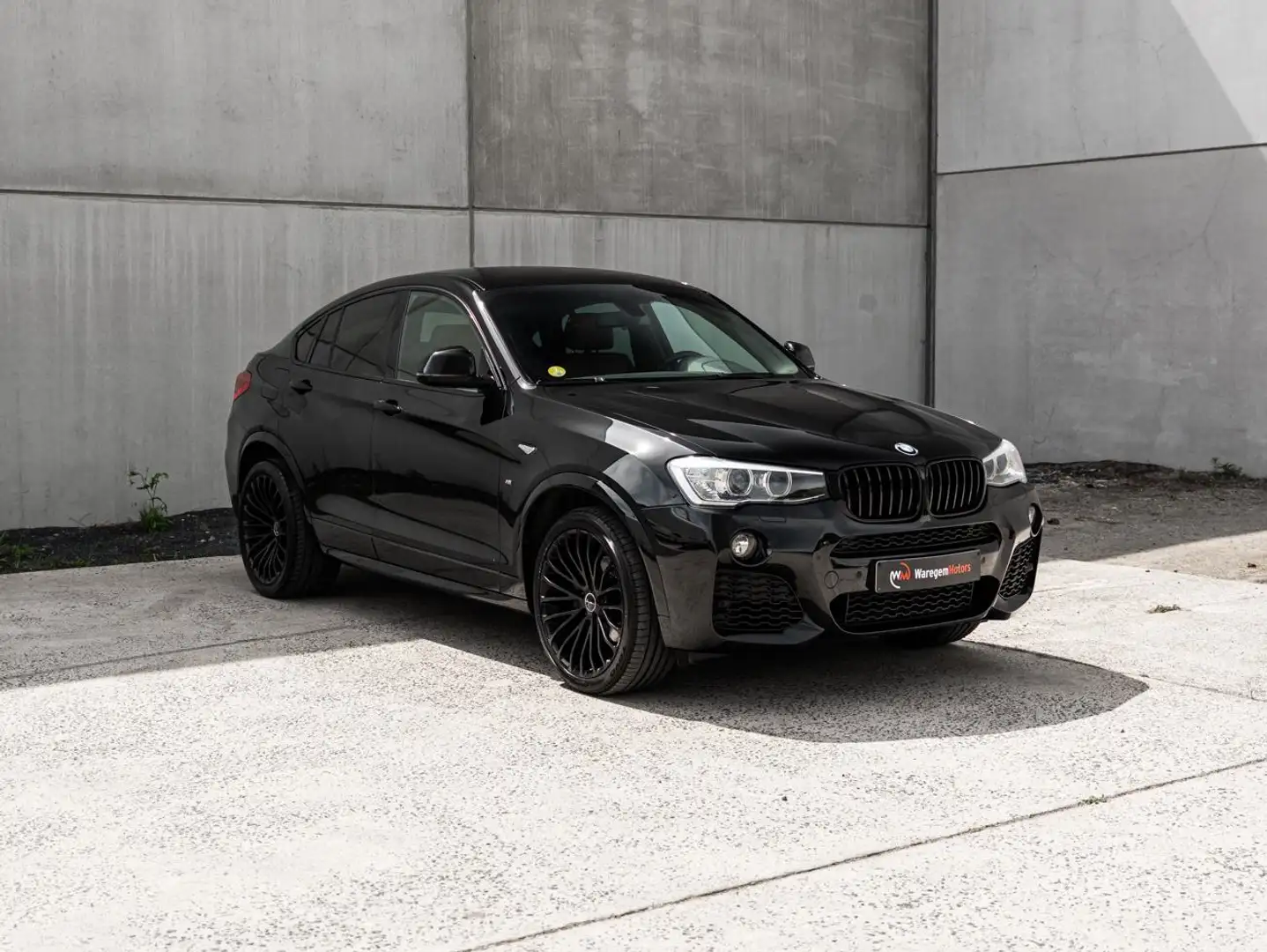 BMW X4 X4 xDrive35d M-Pack Breyton Wheels Sportexhaust Zwart - 1