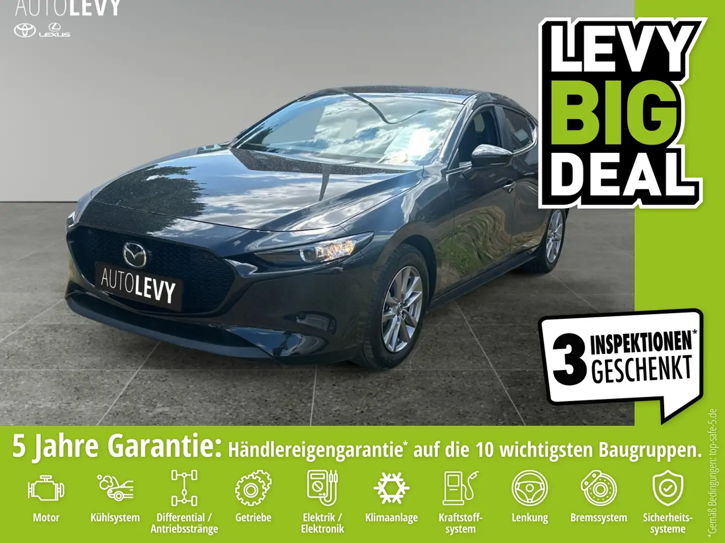 Mazda 3 SKYACTIV-G 2.0 Selection +Carplay+Kamera+ Nero - 1