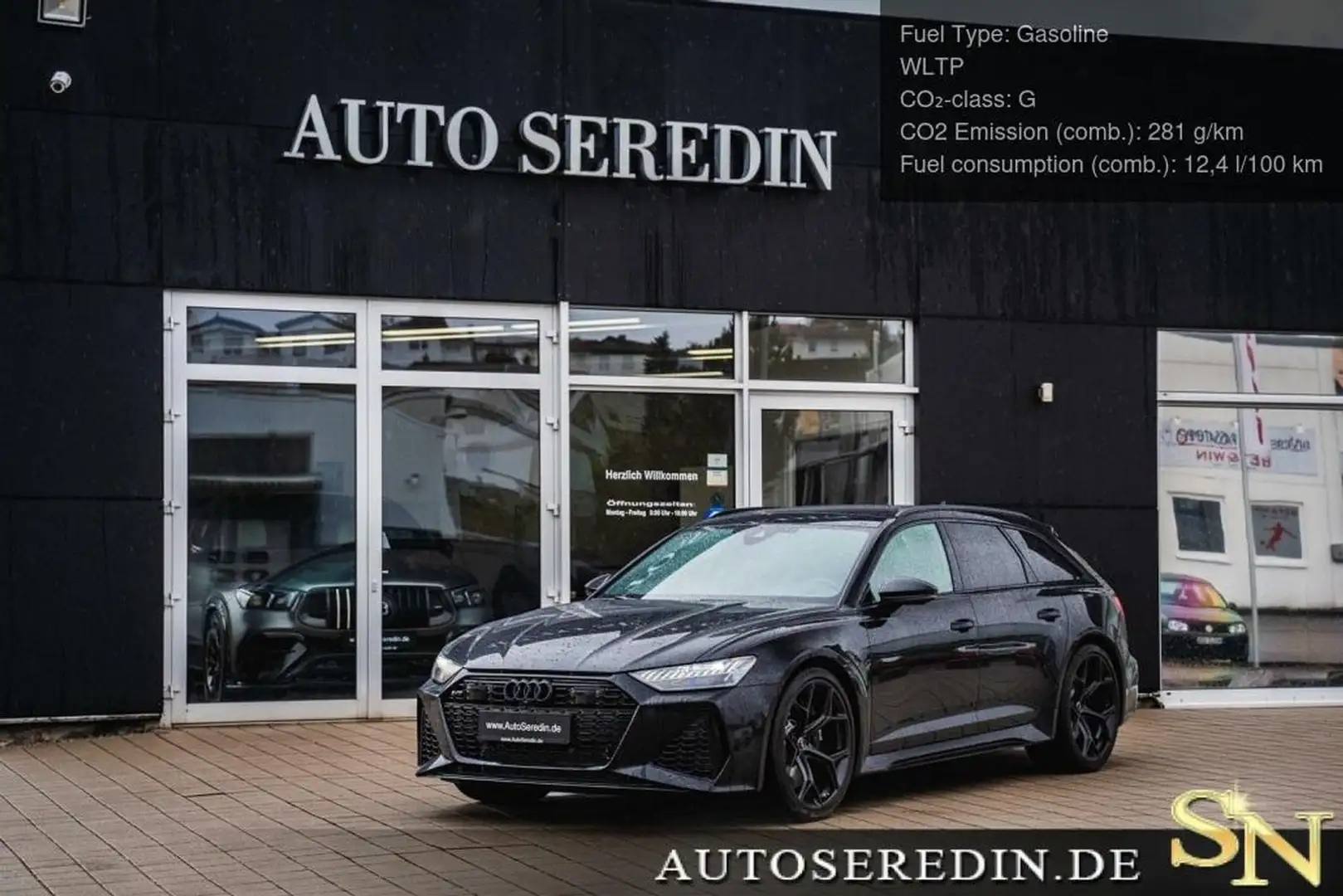 Audi RS6 Avant Performance+MATRIX+RS EXHAUST+HEAD UP Noir - 1