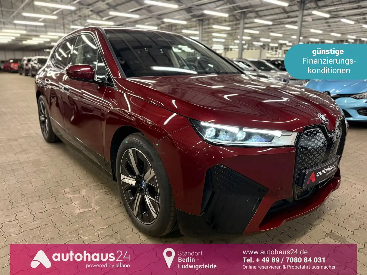 BMW iX xDrive40 76,6 kWh|Leder|LED|Kamera Rouge - 1