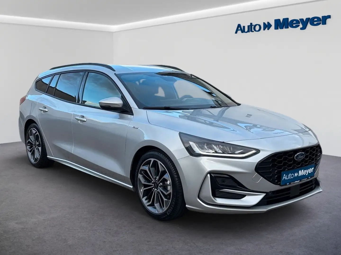 Ford Focus Turnier 1.0 HYBRID Aut 155 ST-Line X |ACC| Silber - 2