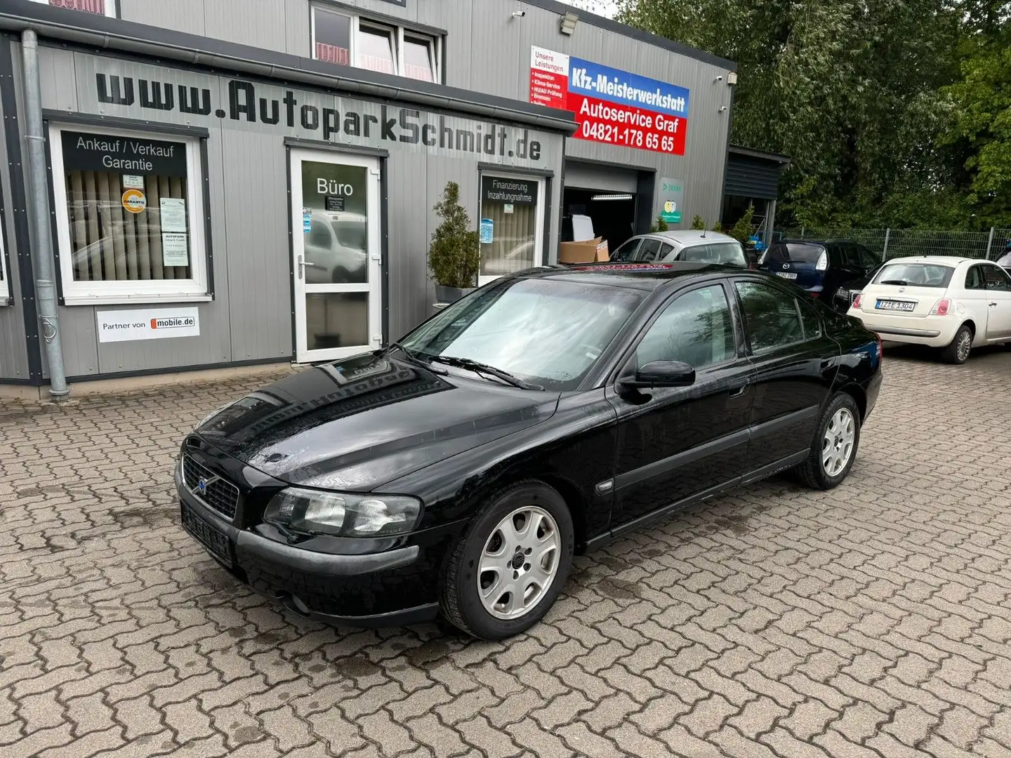 Volvo S60 D5 AUTOM°KLIMA°LEDER°ALU°TÜV 07/2026! Noir - 1